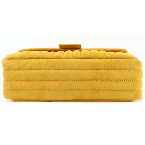 Private Label Fashion Faux Suede PU <b>Leather</b> Quilted Crossbody Bag Luxury Women's Striped Flap Shoulder Clutch Purse - Product Image 5