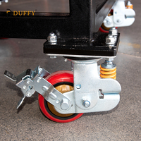 Convoyeur à rouleaux électrique pliable en acier inoxydable Duffy avec variateur de vitesse pour lignes d'assemblage