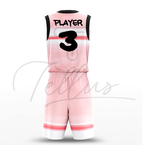 Uniforme de Baloncesto de Buena Calidad, Nuevo Diseño, 100% Poliéster, en Venta en Línea - Product Image 3
