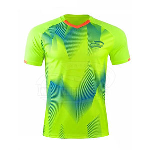 Dernier modèle de maillot de football en tissu souple Maillot de football fabriqué en polyester Maillot de football pour équipe - Product Image 1