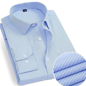 Chemise Formelle en Coton pour Hommes, Manches Longues, Coupe Slim, Couleur Unie, Tissu Doux et Respirant, Idéale pour Mariage, Fête, Bureau, Vente en Gros, OEM - Product Image 5