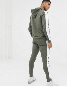 Men's Custom Pullover <b>Sport</b> Sweatsuit High Quality <b>Winter</b> Tracksuit Logo Embroidery Printing Solid Color Waterproof Anti-Shrink - Product Image 4