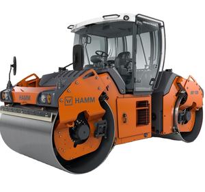 Rouleau vibratoire articulé tandem de 12 tonnes avec double tambour de 1980 mm et système de compactage haute fréquence - Product Image 1