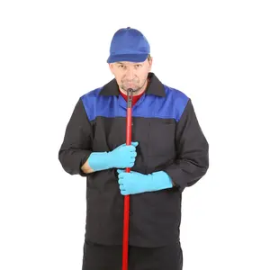 Vendita calda lavoro fuori personalizzare abbigliamento da lavoro uniforme di sicurezza set di vestiti di buona anti-polvere e durevole per le donne e gli uomini