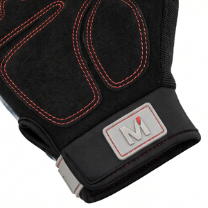 Custom Logo Multi Function Mechanic <b>Gloves</b> Wear Resistant Polyester Palm Moisture-Wicking Anti-Slip Touchscreen Automotive - Product Image 6