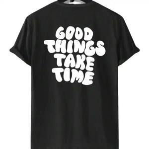 Pakistan Men's T-shirts 100% Cotton Knitted Customized Colors & Logo Wholesale High Quality Casual - Product Image 1