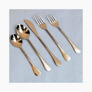 Cubiertos de plata de acero inoxidable con lágrima al por mayor para eventos de boda cubiertos de avión de acero inoxidable elegantes cubiertos Se - Product Image 3