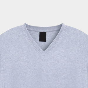 Camisetas Personalizadas de Última Moda para Hombre, Color Sólido, Nuevo Diseño, Camiseta Masculina en Oferta para Venta en Línea - Product Image 5