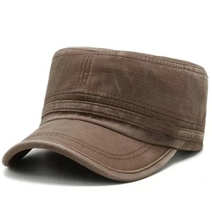 2026 New Black Unisex Cotton <b>Flat</b> Cap Adjustable Breathable Casual Style Spring Summer Wear Adults Best Seller <b>Flat</b> Caps ODM - Product Image 3