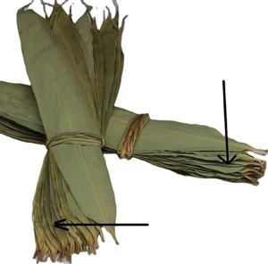 Feuilles de bambou sèches de grande taille Origine Vietnam 40 cm de longueur 25 kg/sac Certifié ISO Appel direct +84984418844 - Product Image 1