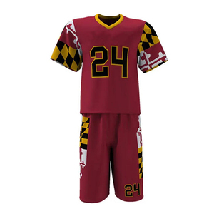 Uniforme de Lacrosse Estampado de Alto Rendimiento, Jersey de Equipo Personalizado, Tejido Transpirable y Cómodo, Ropa Deportiva de Diseño Premium - Product Image 4