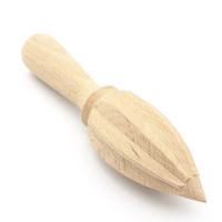 De FASHION CRAFT handgemaakte citruspers van natuurlijk hout, milieuvriendelijke handmatige citroen-, sinaasappel- en limoenpers, keukengerei