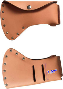 Protector de Cuchilla de Hacha para Acampar, Protector de Cuero Grueso para Cabeza de Hacha, Equipo para Exteriores, Herramienta de Seguridad para Trabajo al Aire Libre - Product Image 4