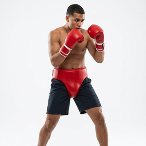 Protector Inguinal con Cinturón Ajustable, Equipo de Protección para Entrenamiento de Boxeo - Product Image 6