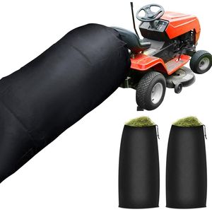 Borsa resistente da 54 piedi cubici per trattore da giardino facile da raccogliere rapidamente apertura da 112 pollici per 2 sacchi - Product Image 1