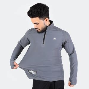 Camiseta Deportiva Premium de Manga Larga con Media Cremallera, Transpirable y de Alto Rendimiento para Gimnasio - Product Image 3