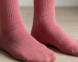 <b>Soft</b> Stretch Crew <b>Socks</b> Lightweight Comfortable Fabric Sweat Absorbent Unisex Sports Casual Long <b>Socks</b> Pair - Product Image 1