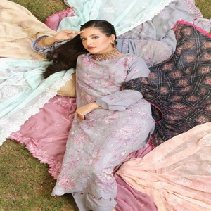 Venta de liquidación Dr Haris's Original Ready-Made Women's Salwar Kameez Kurta Set Ropa india y pakistaní - Product Image 4