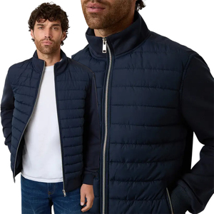 New Men's Quilted Puffer <b>Jacket</b> Men Outdoor Clothing <b>Padded</b> Winter Coat Fashion Streetwear Custom Private Label Puffer <b>Jacket</b> - Product Image 5