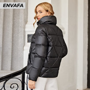 Chaqueta de Invierno Larga Personalizada para Mujer, Chaqueta Impermeable con Logotipo y Características Personalizables - Product Image 6