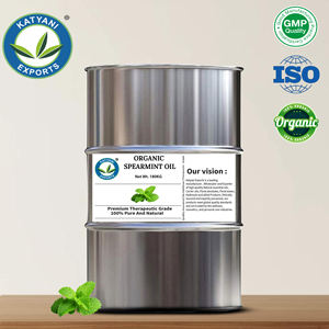 Huile essentielle de menthe verte (Mentha Spicata) biologique certifiée, approvisionnement en vrac et fabricant Katyani Exports d'Inde - Product Image 3