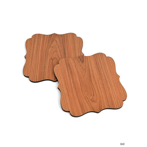 Custom Logo Eco-Friendly Bohemian Bamboo Breakfast Tray Disposable Serving Dish Hotels Kitchen SafeDessert Plate - Product Image 4