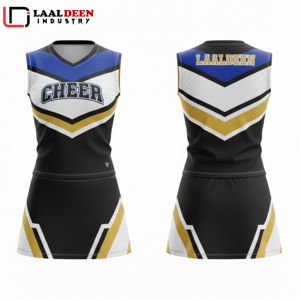 Nuevo Conjunto de Uniforme de Animadoras 2026 para Competencia y Práctica, Personalizable con su Propio Logotipo - Product Image 1