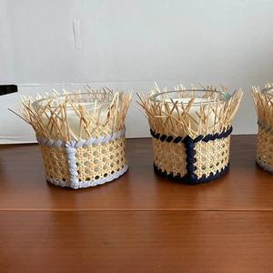 Linterna de ratán Natural de mejor diseño/cesta de maceta/portavelas para decoración del hogar al por mayor de Vietnam - Product Image 2