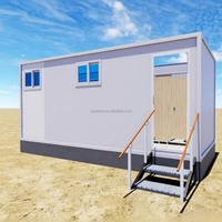 Toilettes chimiques portables préfabriquées de luxe pour camping, douche, salle de bain, toilettes publiques extérieures