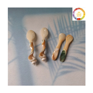 Mother of Pearl Spoon Exporter | Natural <b>Shell</b> | Restaurant Use | Wholesale Bulk - Product Image 2