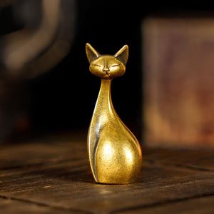 Stylish Metal Cat <b>Table</b> Centerpiece For Decorative Use In Living Room Dining Area And Office <b>Table</b> Spaces - Product Image 6