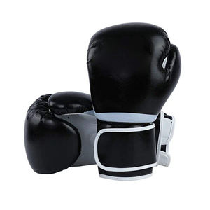 Gants de boxe en cuir PU de haute qualité, design personnalisé, vente en gros d'usine, pour le kickboxing, le sac de frappe, le Muay Thai, le MMA - Product Image 1