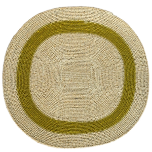Alfombra Ovalada de Yute Trenzada a Mano, Ecológica, de Fibra Natural, Reversible, para Decoración de Cocina y Entrada de Estilo Rústico - Product Image 4