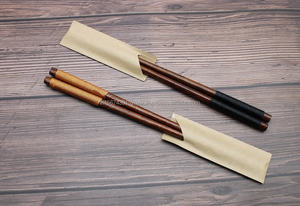 ตะเกียบไม้ไผ่สไตล์ญี่ปุ่นคลาสสิกพร้อมดีไซน์ย้อนยุคเครื่องใช้บนโต๊ะอาหารและสายไฟทำจากไม้ธรรมชาติที่สมบูรณ์แบบนำกลับมาใช้ใหม่ได้ - Product Image 3