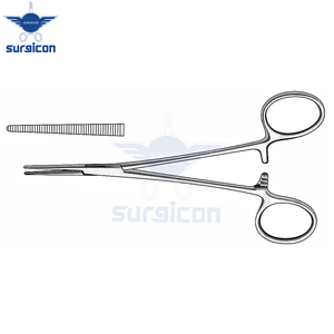 Pinzas Leriche para arterias de 15 cm (6 pulgadas), rectas, de acero inoxidable premium, hemostáticas, para cirugía general y cirugía vascular. - Product Image 4