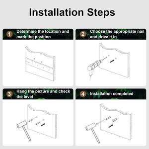 Regolabile 3 colori LED 3D Art vaso di vetro telecomando arenaria decorazione della parete piante simulate per il soggiorno accenti della parete - Product Image 6