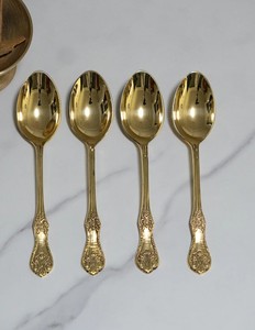 Handmade <b>Copper</b> Spoon Premium Quality Kitchen Cutlery Eco Friendly Durable Ayurvedic Health Benefits Dining Serving <b>Utensil</b> Set - Product Image 1