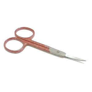 Herramientas para Uñas, Cuidado de Cutículas, Decoración de Uñas y Calidad Profesional de Salón, Cortaúñas Curvo de Acero Inoxidable Rojo de 4 Pulgadas - Product Image 1