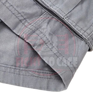 Prix de gros 2026 – Pantalon cargo pour homme, couleur gris uni, qualité supérieure, service OEM, décontracté, respirant, séchage rapide, matière douce au toucher - Product Image 5