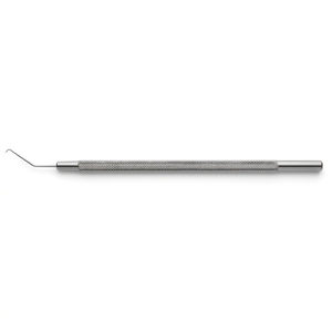 Instrumento Quirúrgico Oftálmico Reutilizable de Alta Calidad Miyoshi Chopper II Premium con Eje Curvo y Punta de Corte Redondeada - Product Image 6