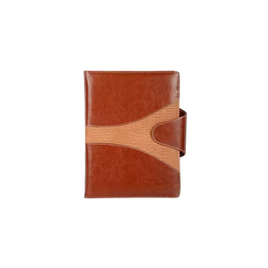 Journal en cuir PU marron | Carnet de poche à couverture souple avec fermeture à sangle, agenda pour écrire, planificateur de voyage, bureau, école, cadeau pour hommes et femmes - Product Image 3