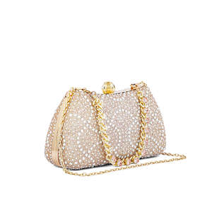 กระเป๋าคลัตช์งานราตรี P24180แฟนซีแชมเปญ - Product Image 2