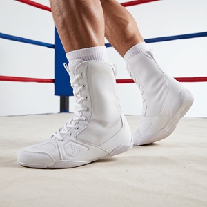 Dumela Adult Customizable Boxing <b>Boots</b> Leather <b>High</b> <b>Top</b> Training Shoes Eco-Friendly Breathable Comfortable Durable - Product Image 2
