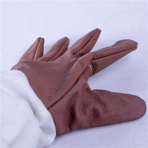 Gants de travail pour soudeurs TIG résistants à la chaleur et au feu, confortables, de haute qualité, en cuir de vachette véritable, gants de sécurité pour le soudage TIG - Product Image 4