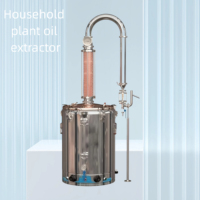 Machine automatique de distillation d'huile essentielle pour camomille chanvre gingembre vanille avec distillateur d'alcool à vapeur électrique