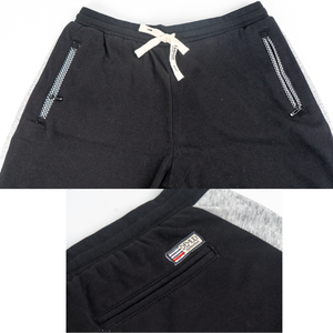 Shorts de sport mi-taille en toile respirante pour hommes, 100 % coton, fabrication OEM/ODM sur mesure, prix compétitif, Vietnam - Product Image 5