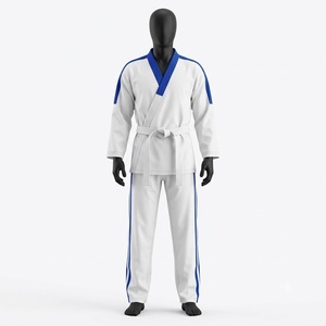 High Quality Taekwondo Uniform Durable Sparring Dobok Adult Martial Wear <b>Set</b> - Product Image 1
