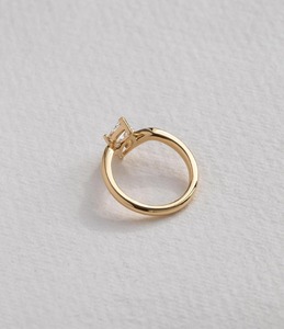 แหวนเพชรทรงมาร์คีส์สุดหรู ผลิตในห้องปฏิบัติการ ทองคำแท้ 14K สีเหลืองทอง 4 กรงเล็บ ประดับเพชรเม็ดเดี่ยว สำหรับงานแต่งงาน งานหมั้น และวันครบรอบ - Product Image 3