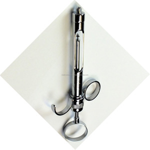 Seringue d'aspiration dentaire hospitalière, seringue à cartouche en acier inoxydable à anneau 2.5, 1.8ML, réutilisable, ensemble d'instruments certifiés ISO, OEM - Product Image 2