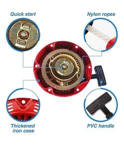 Pièces de moteur de générateur à essence <span class=keywords><strong>Bison</strong></span> 154F Et 950 168F Démarreur à rappel pour 177F - Product Image 4